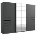 Möbelix Schwebetürenschrank B: 270 cm Saigon Graphitfarben / Schwarz
