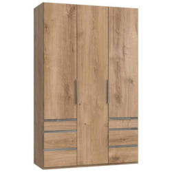 Drehtürenschrank mit Laden, B: 150 cm, Eiche Dekor