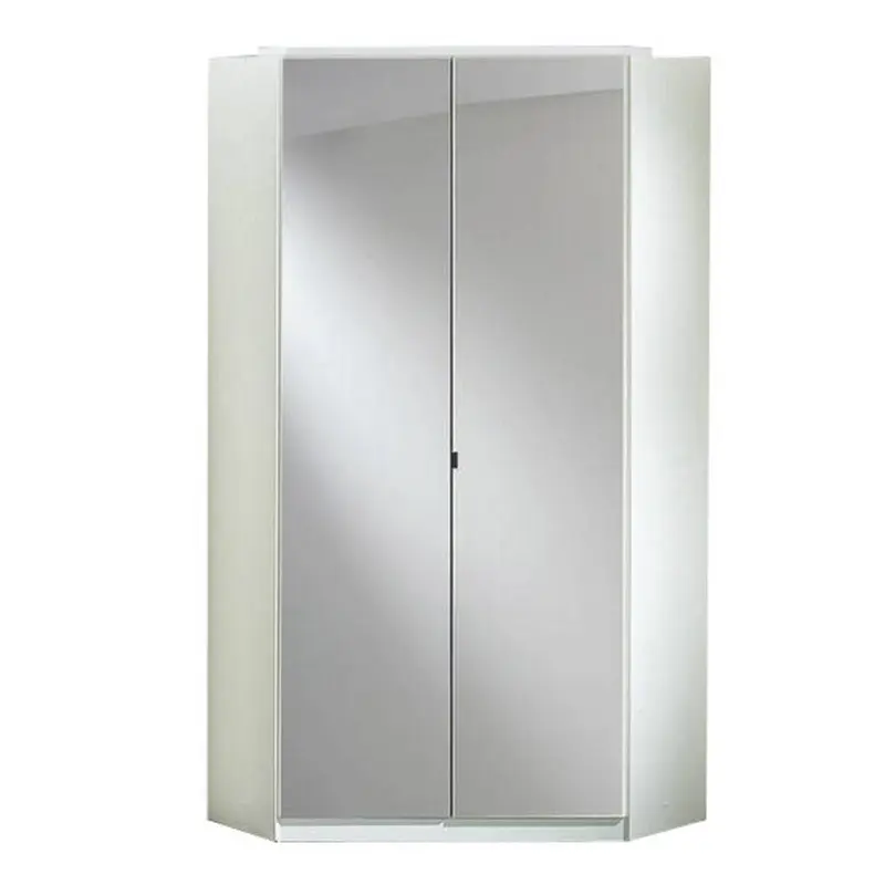 Eckschrank Mit Spiegel B: 95 cm Clack Weiß