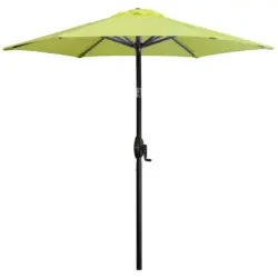 Sonnenschirm Basic Lift Dm: 182 Cm H: 210 Cm Gr&uuml;n