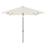 Möbelix Sonnenschirm Doppler LxBxH: 208x208x248 cm Naturfarben