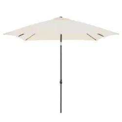 Sonnenschirm Doppler LxBxH: 208x208x248 cm Naturfarben