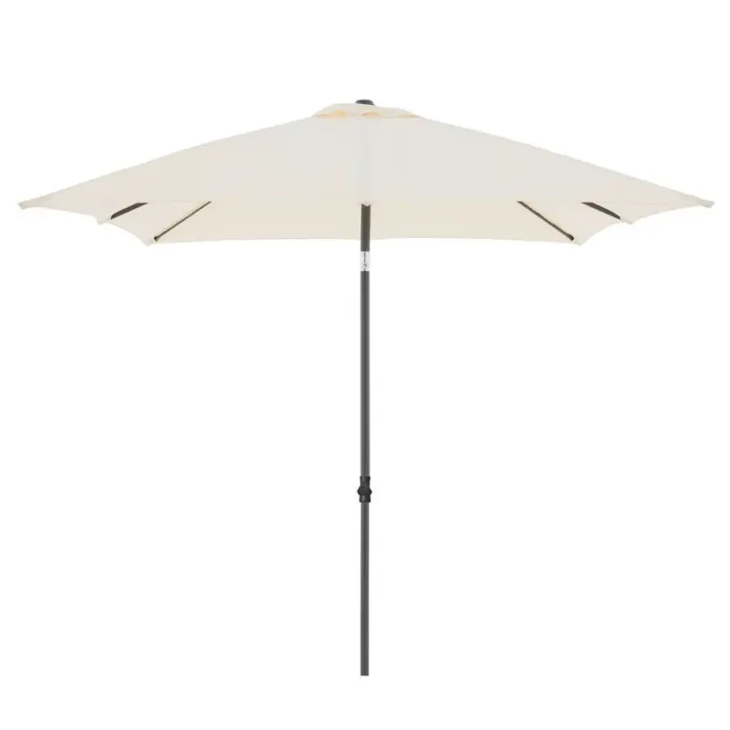 Sonnenschirm Doppler LxBxH: 208x208x248 cm Naturfarben