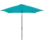 Möbelix Sonnenschirm Push Up Basic LxBxH: 208x208x248 cm Petrol