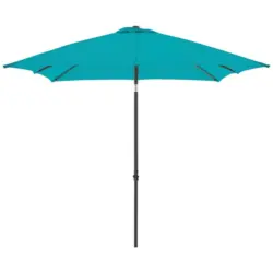 Sonnenschirm Push Up Basic LxBxH: 208x208x248 cm Petrol