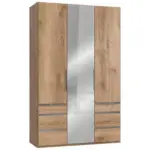 Möbelix Drehtürenschrank Mit Laden B: 150 Cm Level, Eiche Dekor