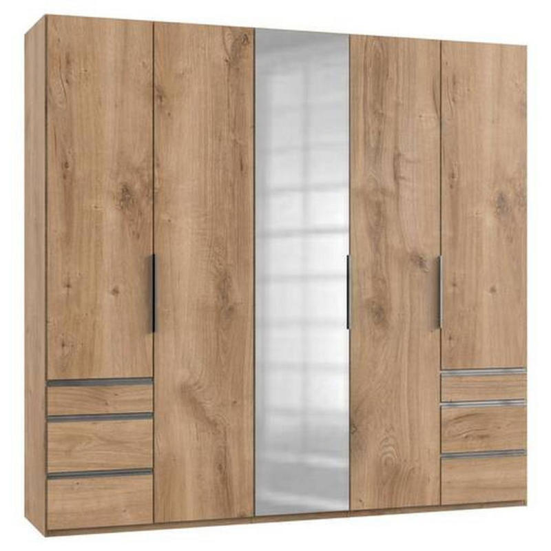 Drehtürenschrank Mit Laden B: 250 Cm Level, Eiche Dekor