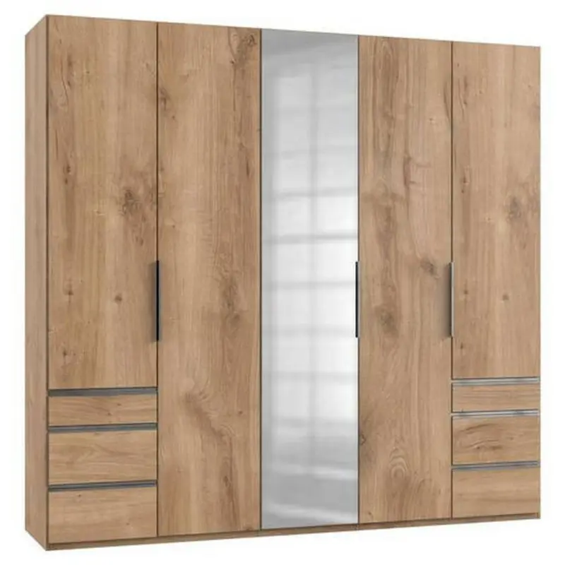 Drehtürenschrank Mit Laden B: 250 Cm Level, Eiche Dekor
