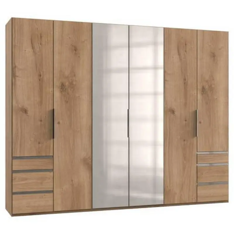 Drehtürenschrank Mit Laden B: 300 Cm Level, Eiche Dekor