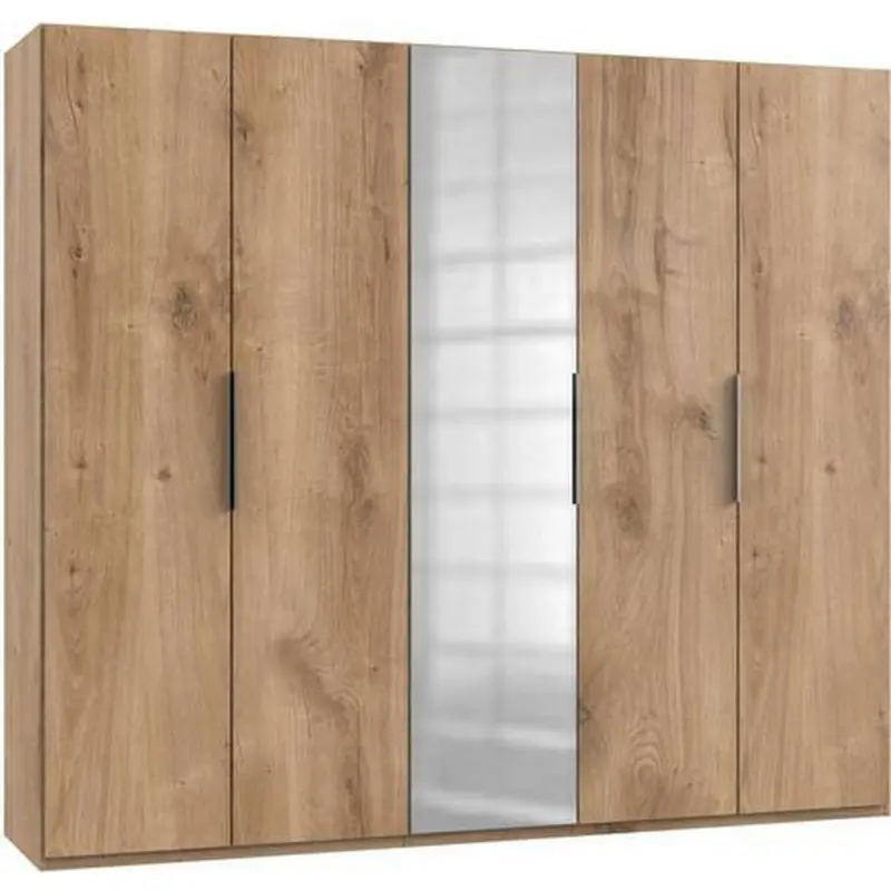 Drehtürenschrank Mit Spiegel B: 250 Cm Level, Eiche Dekor