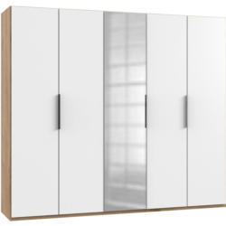 Drehtürenschrank Level36a Eiche/weiß B:250 Cm