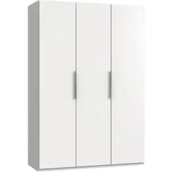 Drehtürenschrank B: 150 Cm Level, Weiß