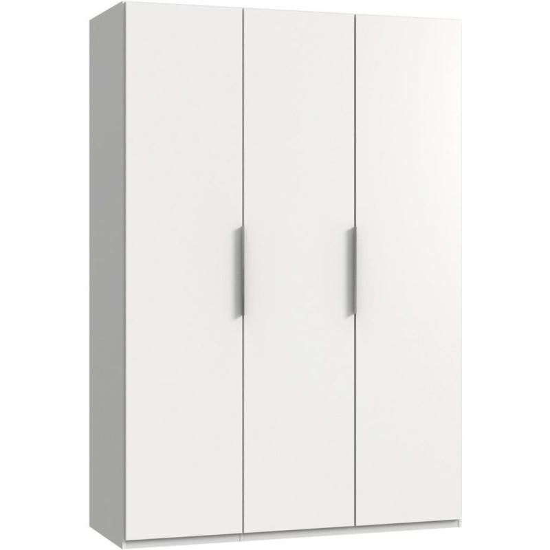 Drehtürenschrank B: 150 Cm Level, Weiß