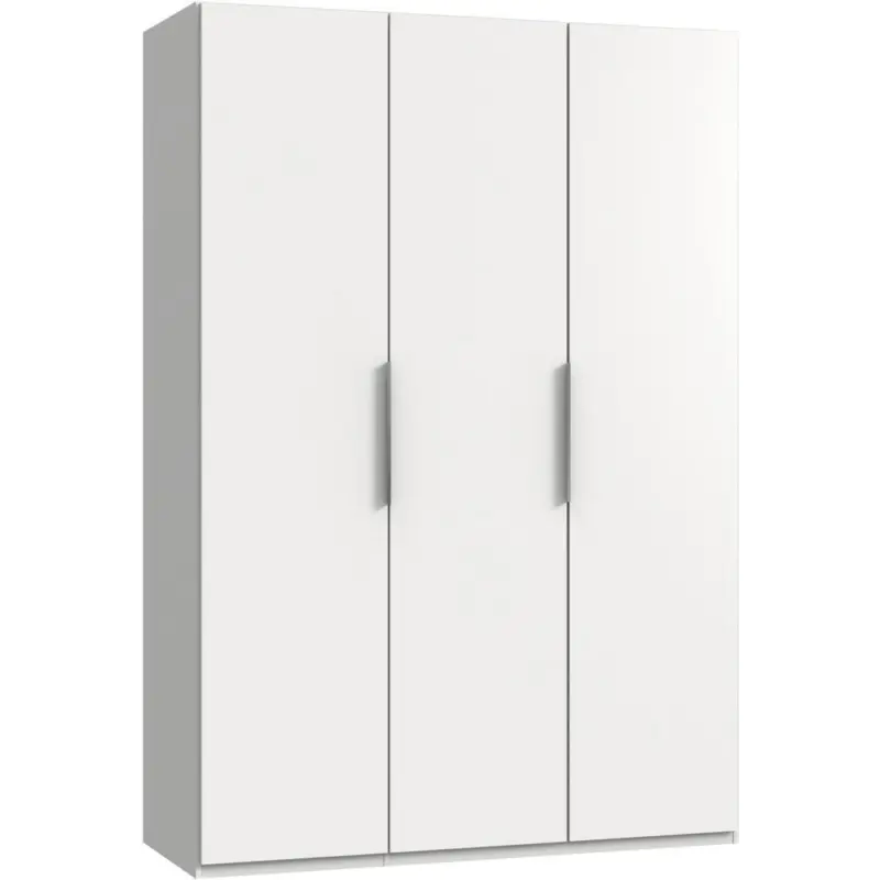 Drehtürenschrank B: 150 Cm Level, Weiß
