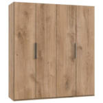 Möbelix Drehtürenschrank B: 200 Cm Level, Eiche Dekor