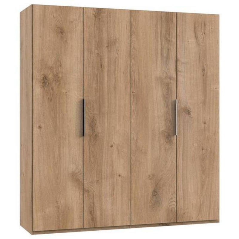 Drehtürenschrank B: 200 cm Level, Eiche Dekor