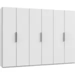 M&ouml;belix Dreht&uuml;renschrank B: 300 Cm Level, Wei&szlig;