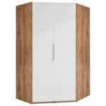 Möbelix Eckschrank B: 120 Cm Level, Weiß/eiche Dekor