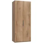M&ouml;belix Dreht&uuml;renschrank 100 Cm Level, Eiche Dekor