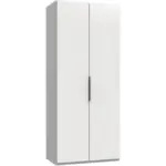 Möbelix Drehtürenschrank 100 Cm Level, Weiß