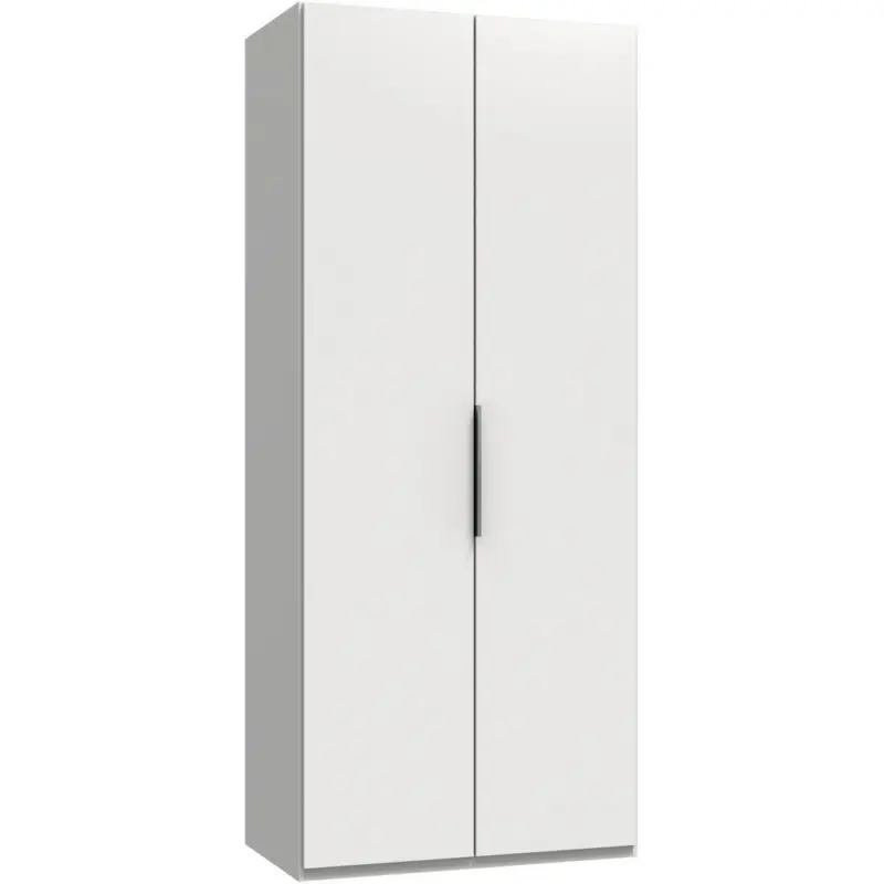 Drehtürenschrank 100 Cm Level, Weiß