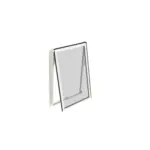 Möbelix Gewächshaus-seitenfenster H Esg-Glas, Weiß, 55,4x87,6 Cm