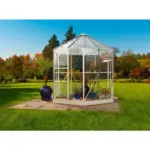Möbelix Gewächshausbausatz Hera 4500 4,5 M2 Metall/glas