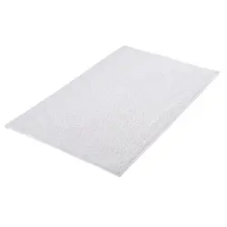 Badteppich Chrissy 60x100 cm Weiß Baumwolle Waschbar