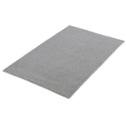 Badteppich Chrissy 65x115 cm Silberfarben, Waschbar