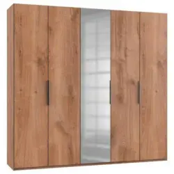Drehtürenschrank B: 250 Cm Level Eichefarben Dekor