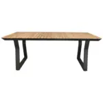 Möbelix Gartentisch Teak-exquisit L 200 Cm