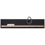 Möbelix Wandboard Game B: 120 cm Schwarz Matt/Eiche Dekor