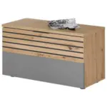 Möbelix Garderobenbank Milan B: 85 Cm 1 Klappe Eiche Dekor