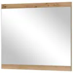 Möbelix Wandspiegel Milan 85x70 Cm Rahmen Eiche Artisan Dekor