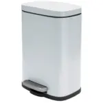Möbelix Treteimer Akira 12l Weiß Metall Lxbxh: 28x19,3x37,9 Cm