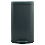 Möbelix Treteimer Akira 50l Dunkelgrau Metall Lxbxh: 42,7x29,7x64,3 Cm