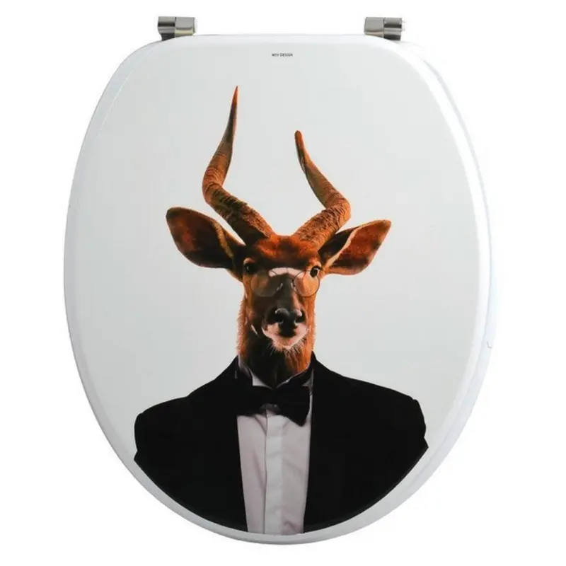 Wc-sitz Multicolor Mit Fotodruck B: 37 Cm