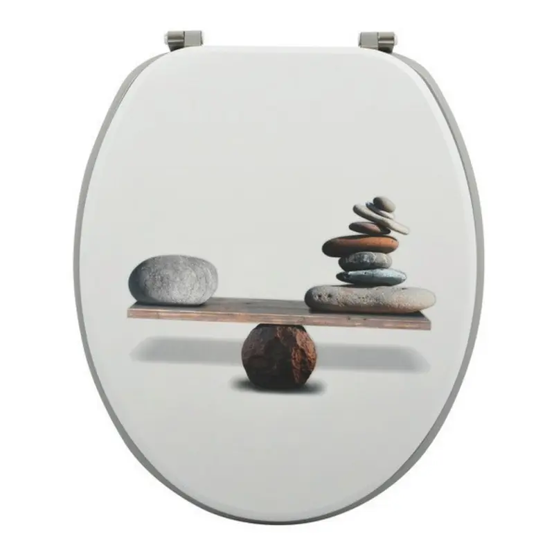 Wc-sitz Multicolor Mit Druck & Antirutschnoppen B: 37 Cm