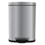 Möbelix Treteimer Akira 5l Silberfarben Metall LxBxH: 21,4x17,6x30 cm