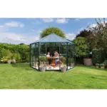 Möbelix Gewächshausbausatz Hera 9000 9 M2 Metall/glas/kunststoff