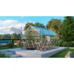 Möbelix Gewächshausbausatz Meridian 2 9900 9,9 M2 Metall/glas