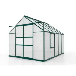 Gewächshausbausatz Meridian 2 8300 8,2 M2 Metall/Kunststoff