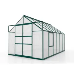 Gewächshausbausatz Meridian 2 9900 9,9 M2 Metall/Kunststoff