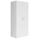 Möbelix Drehtürenschrank B: 91 Cm Casao, Weiß