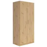 Möbelix Drehtürenschrank B: 91 Cm Casao, Eiche Artisan Dekor