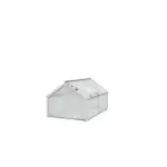 Möbelix Hochbeetaufsatz Aluminium Gamma 89x38,4x124,3 Cm