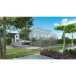 Möbelix Gewächshausbausatz Diana 9900 Hkp4mm Set