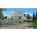 Möbelix Gewächshausbausatz Aphrodite 7800 7,8 M2 Kunststoff/metall