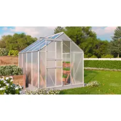 Gewächshausbausatz Comet 5000 5 M2 Metall/kunststoff