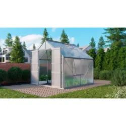 Gewächshausbausatz Meridian 2 6700 6,7 M2 Metall/kunststoff